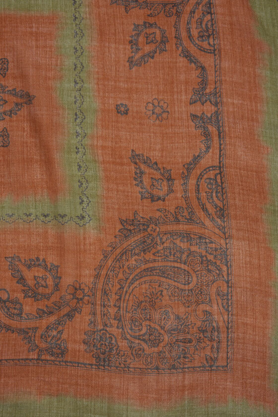 (image for) Pleasant Print light wool scarf